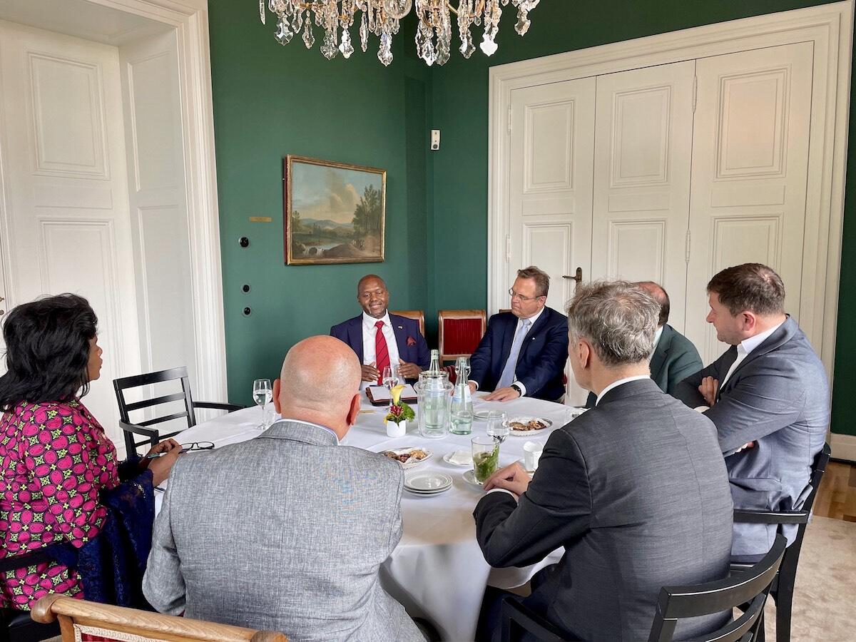 Working Meeting with New Accredited Ambassadors