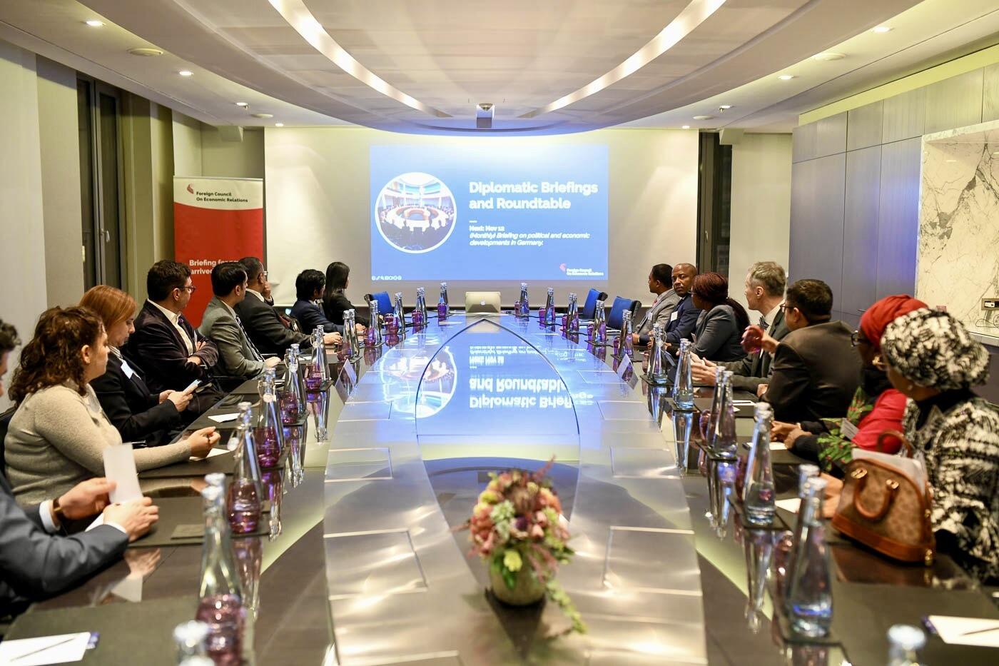 Briefing and Welcome Reception for New Diplomats (Nov/Dec 2024)
